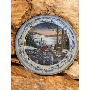 Vintage Bradford Plate Cardinals Evening in Pinegrove 1993 plate only